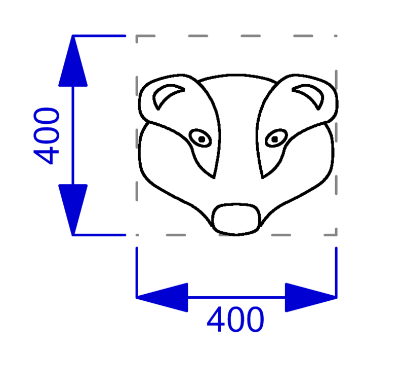 Technical render of a Saferturf Badger